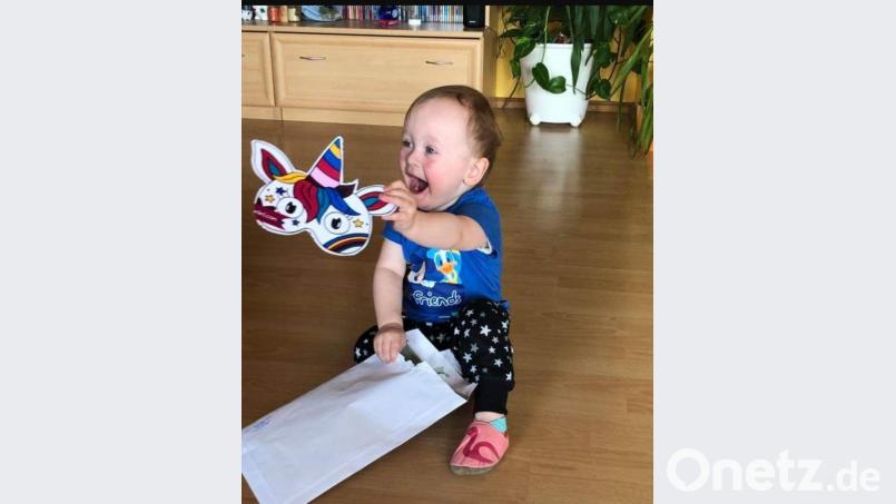 Auch die Jüngsten haben an der Party der anderen Art sichtlichen Spaß. Bild: ads