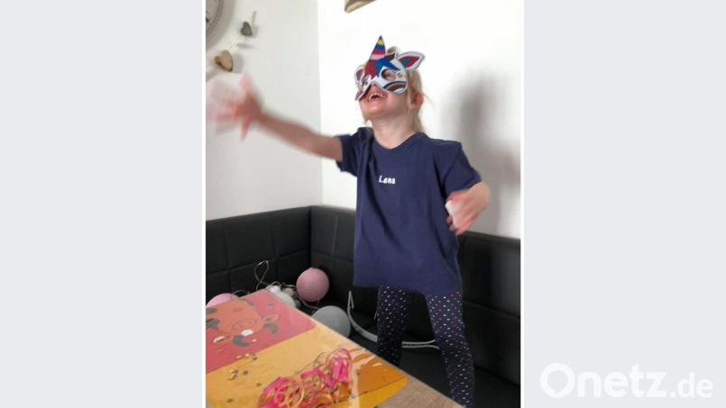 Die Kids zuhause ließen sich bestens motivieren, beim Sommerfest to go mitzumachen. Bild: ads