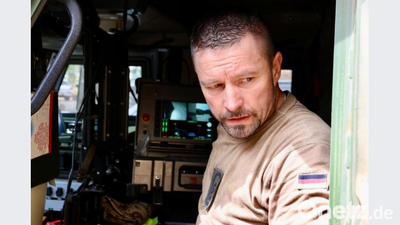 Stabsfeldwebel Michael Reil leistet in Mali Dienst im Rahmen einer EU-Mission. Bild: exb/Gerrit Hohmann