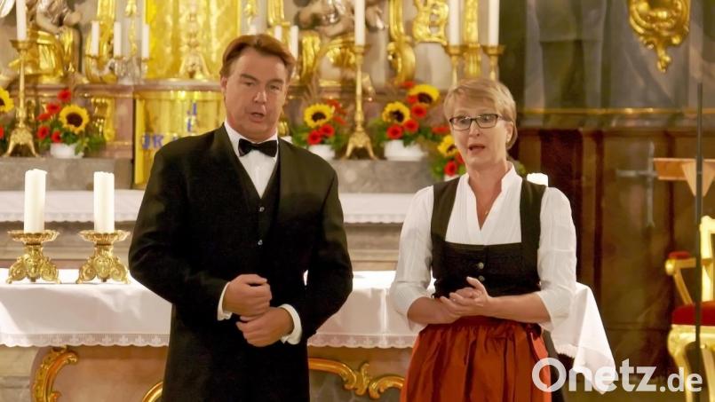 Ulrike Machill und Volker Bengl geben ein weiteres Konzert in der Konnersreuther Kirche, doch diesmal ohne Publikum. Interessierte können via Live-Steam dabei sein. Bild: exb