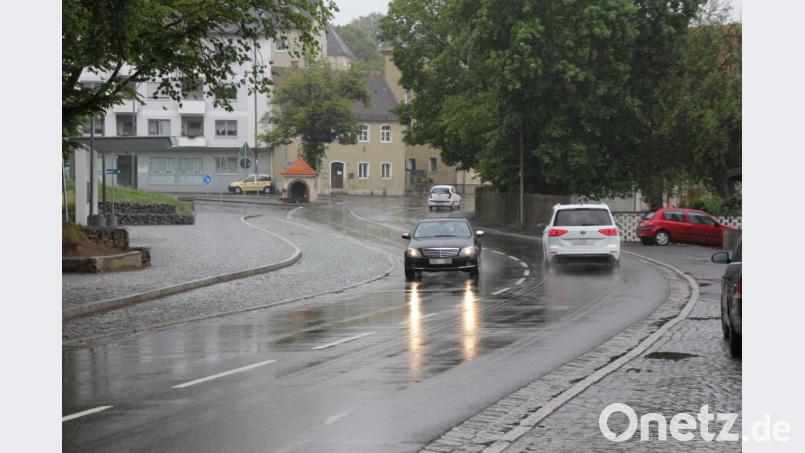 So wie am Samstagmittag soll es künftig in der Mühlbühlstraße aussehen: Der Schwerlastverkehr soll hier möglichst verbannt werden. Bild: kro