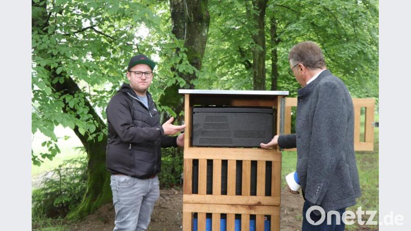 Die Kerwl sind sicher in wetterfesten Boxen verstaut. Das Essen bleibt so gekühlt und frisch. Bild: vlu