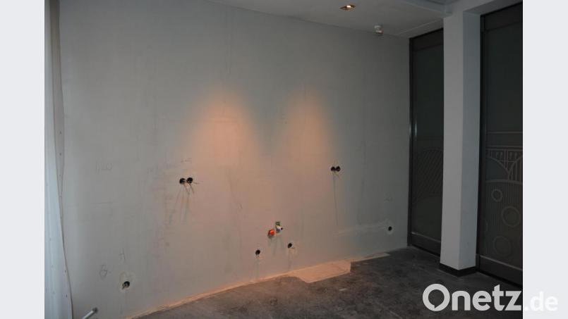 Hier entsteht ein Essraum mit Bistro. Bild: jr