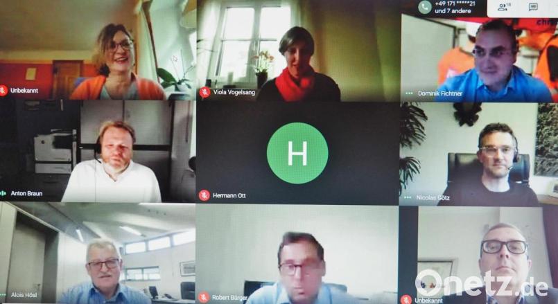 Mit einem Online-Meeting hält der Wirtschaftsclub Nordoberpfalz den Kontakt zu den Mitgliedern aufrecht. Bild: Bühner