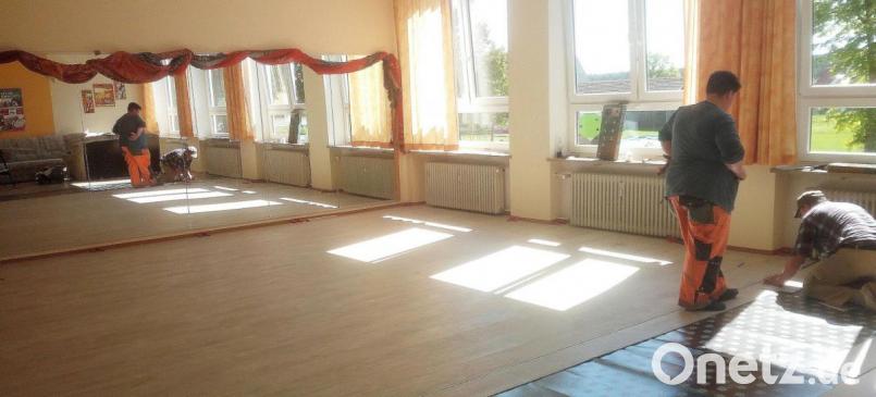 Tanzkurse und andere Veranstaltungen können auf neuem Boden im Bürgerhaus stattfinden. Bild: lgc