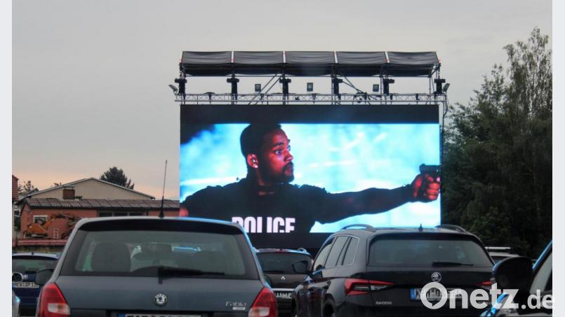 Am Samstagabend standen die &quot;Bad Boys 2&quot; mit Will Smith auf dem Programm des Kemnather Autokinos. Bild: stg