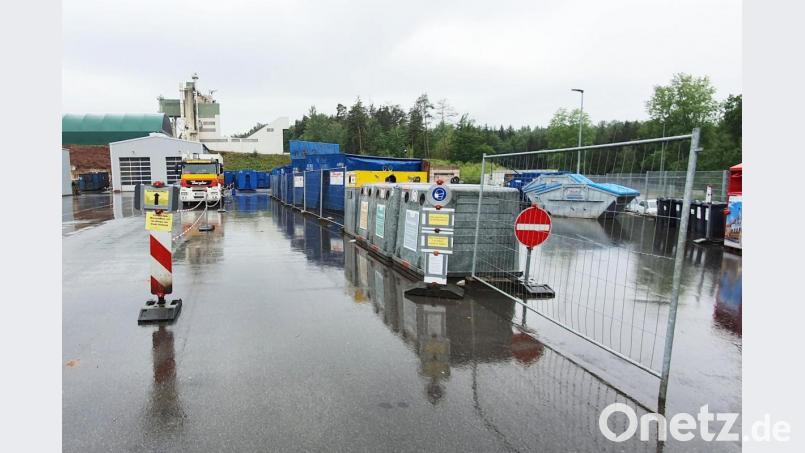Der Wertstoffhof im Industriegebiet Nord ist wieder offen. Gleiches gilt für den Standort in Gailoh. Bild: Ingolf Just, Stadt Amberg/exb