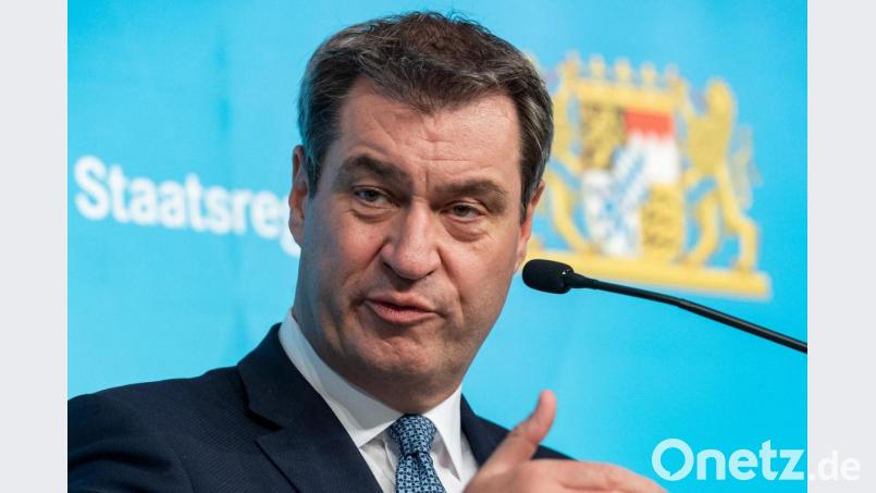 Markus Söder (CSU), Ministerpräsident von Bayern. Bild: Peter Kneffel/dpa