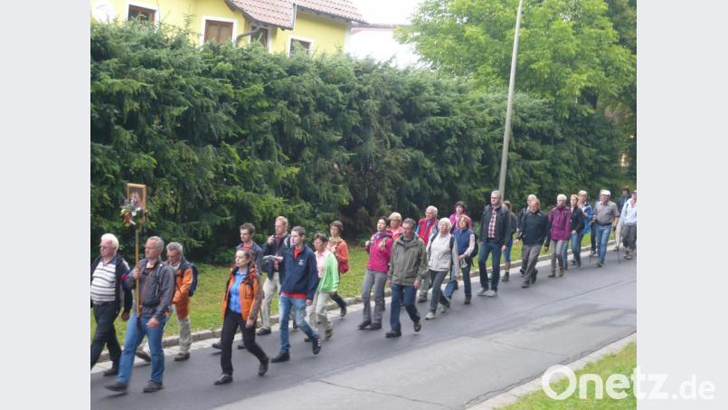 Das pilgern auf den Amberger Mariahilfberg hat in Weiherhammer Tradition. Coronabedingt muss heuer die Fußwallfahrt nach Amberg ausfallen. Zum ersten Mal seit 1946. Bild: bk