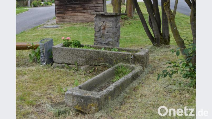 Auch der alte Brunnen soll dabei wieder zum Plätschern gebracht werden. Bild: Benkhardt