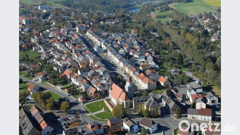 Die Stadt Eschenbach hatte im zweiten Halbjahr 2019 den größten Einwohnerzuwachs zu verzeichnen. Luftbild: Michael Ascherl