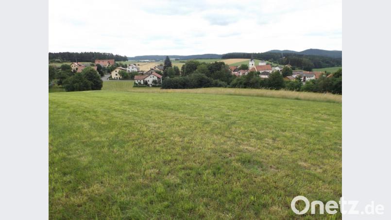 Am "Hütberg", nördlich von Weidenthal, erschließt die Gemeinde Guteneck ein Baugebiet für 14 Parzellen. Bild: bnr