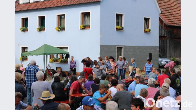 Der Auftritt der Line-Dance-Gruppe aus Königstein beim Dorffest 2019. Bild: lei