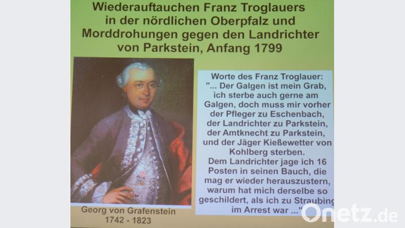 Mit Morddrohungen auch gegen einheimische Autoritäten hat Franz Troglauer Angst und Schrecken verbreitet. Bild: do