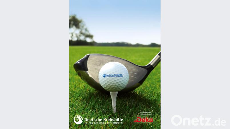 Golfen für den guten Zweck: Auch in Schwanhof wird für die Kinder-Krebshilfe gespielt. Bild: exb