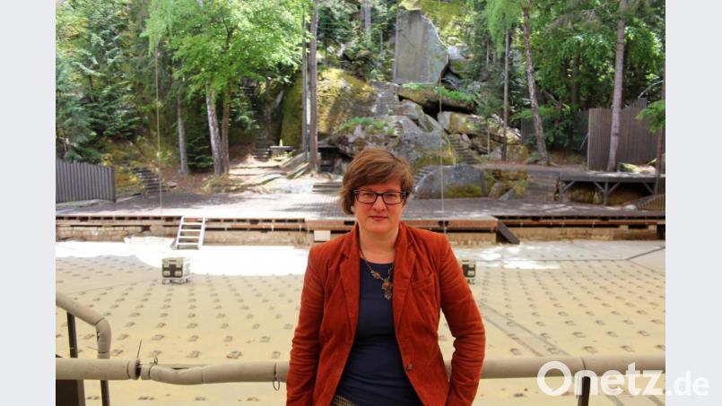 Die Bühne und der Zuschauerraum der Luisenburg bleiben leer: Für die künstlerische Leiterin Birgit Simmler ist dies zwar eine &quot;furchtbare Situation&quot;, aber angesichts der Corona-Pandemie die einzig sinnvolle. Bild: stg