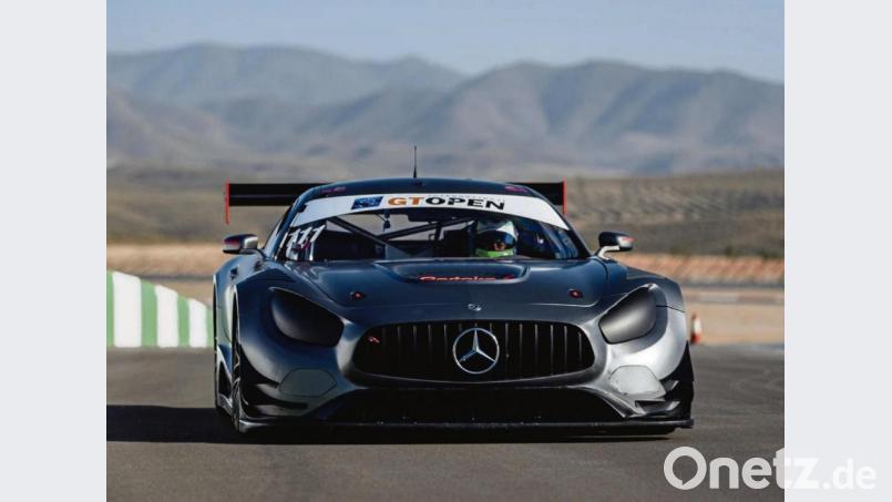 In einem Mercedes AMG GT 3 ist Dominik Schraml in der GTC-Serie unterwegs. Bild: privat
