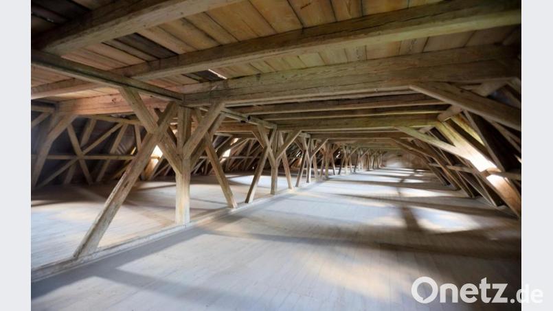 Die obere Etage des Speicherhauses. Bild: gjb