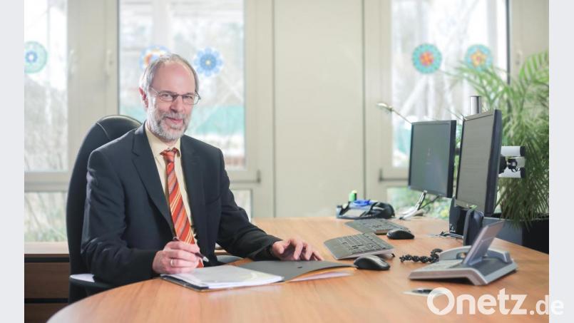 Klaus Emmerich, Vorstand des Kommunalunternehmens Krankenhäuser des Landkreises Amberg-Sulzbach. Bild: Radek Lokos/exb