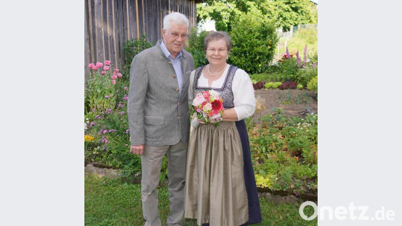 Erna und Josef Gollwitzer sind seit 50 Jahren verheiratet. Bild: fvo