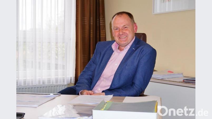 Ein entspannt wirkender neuer Bürgermeister: Erich Meidinger feiert heute seinen 50. Geburtstag. Bild: wec
