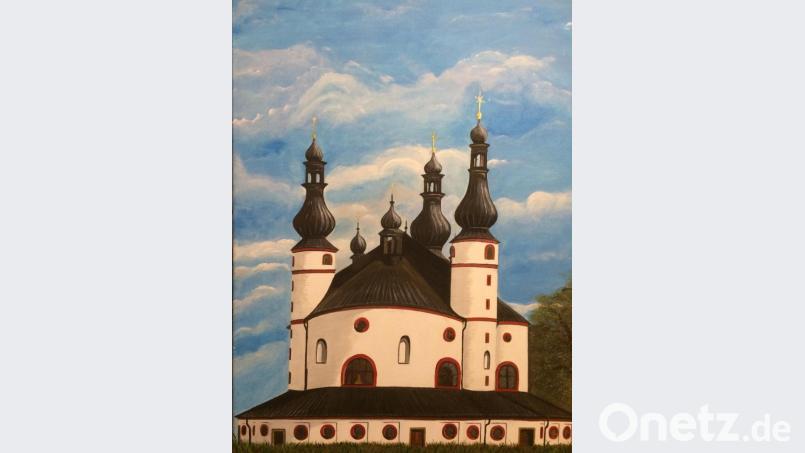 Auch die &quot;Kappl&quot; hat Monika Schwindl gemalt. Repro: rgr