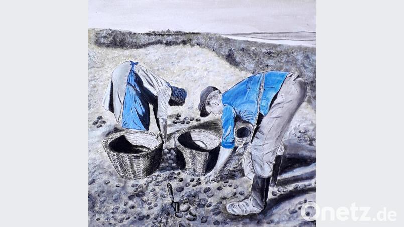 Gabi Lohner hat die Feldarbeit mit diesem Bild honoriert. Repro: rgr