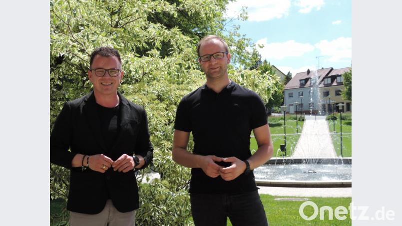 Die neue Doppelspitze für die Jugendarbeit: Martin Kastner (rechts) bekommt nun Unterstützung von Johannes Dostler. Bild: exb