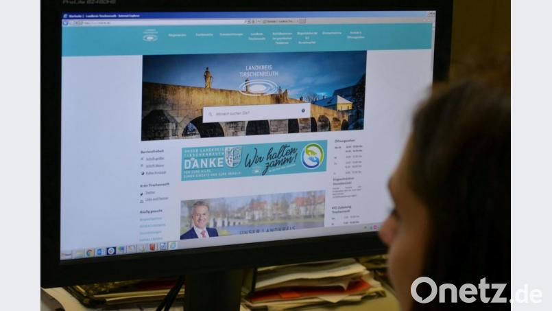 Der Zustand der Landkreis-Homepage bietet laut SPD-Fraktionschef Uli Roth „Verbesserungspotenzial“. Bild: rti