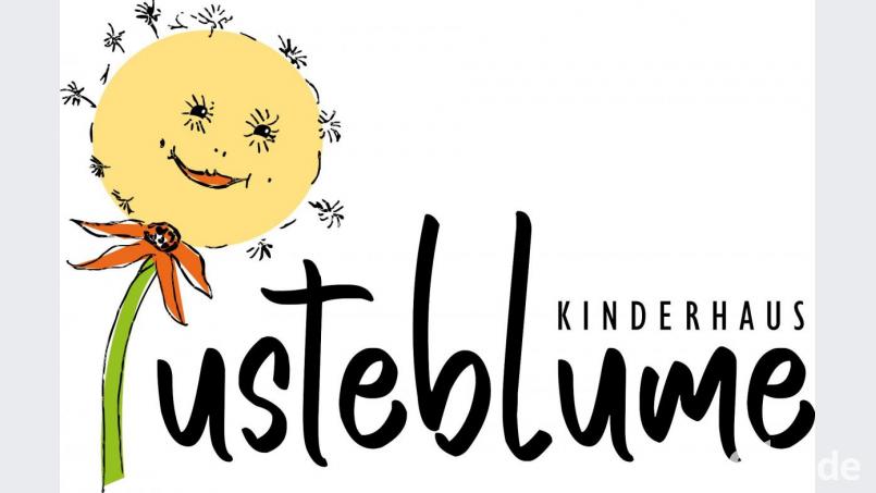Das neue Logo des Kinderhauses Pusteblume hat Künstlerin Susanne Vonhoff zusammen mit Vertretern der Gemeinde und der Vorschuleinrichtung erarbeitet. Bild: jzk
