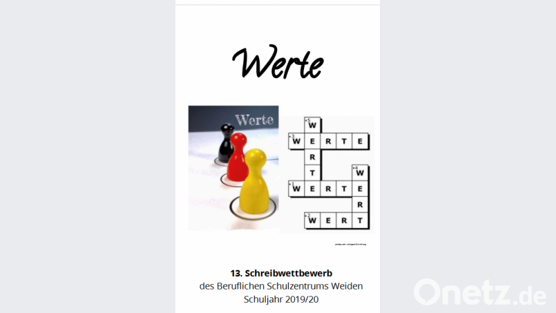 Die erste Seite des neuen E-Books der Berufsschüler. Bild: Bühner