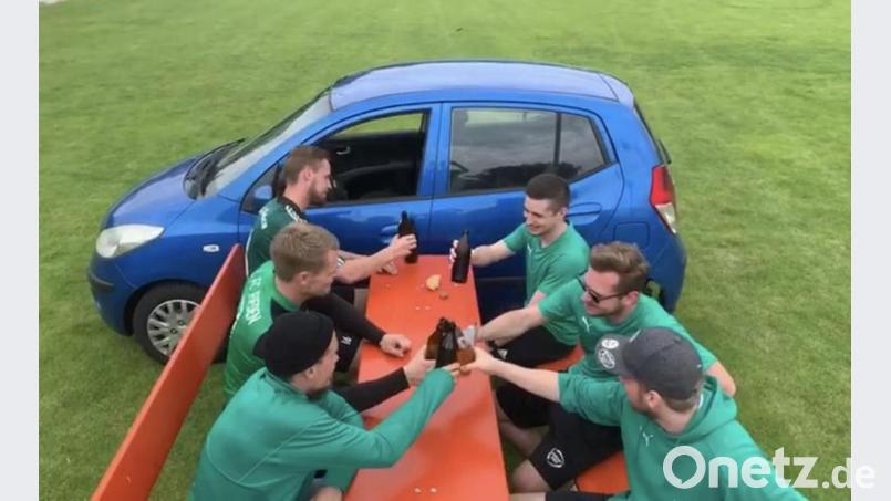 Eine Szene aus dem Video. Bild: FC Rieden