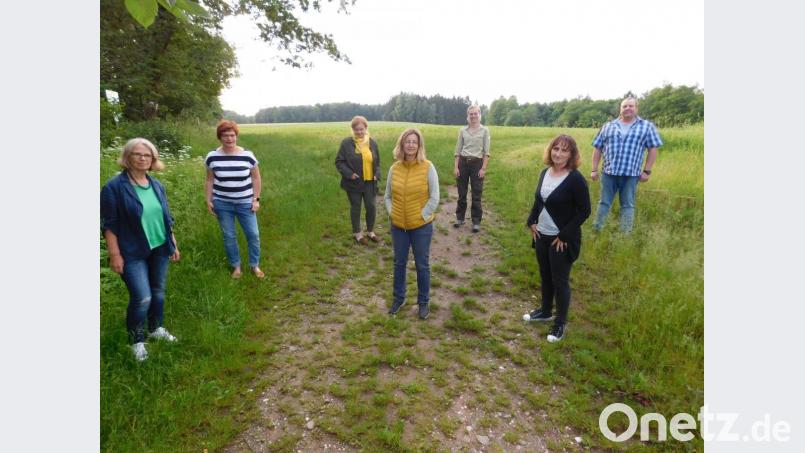 Fiona Ahlborn (Märchenerzählerin), die Organisatorin und Moderatorin des Ferienprogramms, Familienwartin Martina Dötsch, Nicole Aumann (Porzellanmalerin), Kerstin Bietz (Atem-und Waldtherapeutin), Isabell Niklas (Rangerin im Naturpark Fichtelgebirge), Lydia Giestl (Märchenerzählerin) und Dirk Vogel (Geocacher, von links) freuen sich in den Ferien auf viele Kinder. Bild: hai