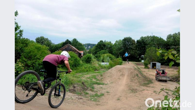 Der Dirt-Park in Amberg befindet sich auf dem ehemaligen Landesgartenschaugelände in der Nähe des interkulturellen Gartens. Bild: Stephan Huber
