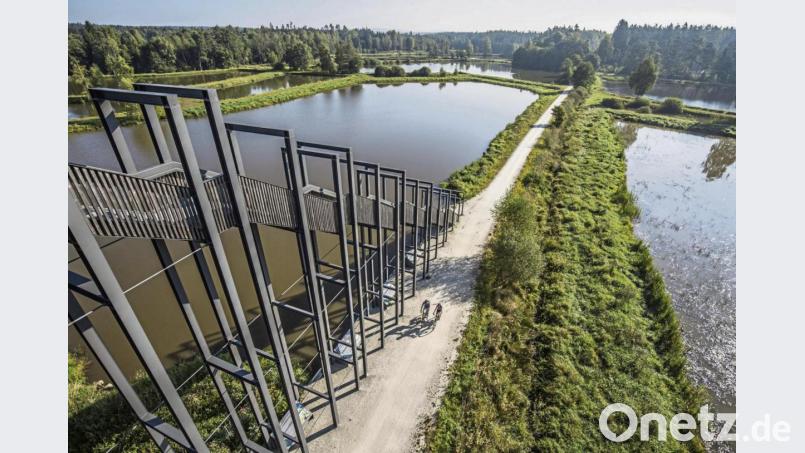 Das, was in der Region der Goldsteig für die Wanderer ist, soll die Radl-Welt für die Radfahrer werden. Auch die Tirschenreuther Himmelsleiter liegt auf der 500 Kilometer langen Strecke. Bild: Thomas Kujat/ Tourismuszentrum Oberpfälzer Wald