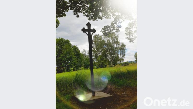 "Sauer Kreuz" am Schlossberg Hofner Rosl Mare. Bild: exb