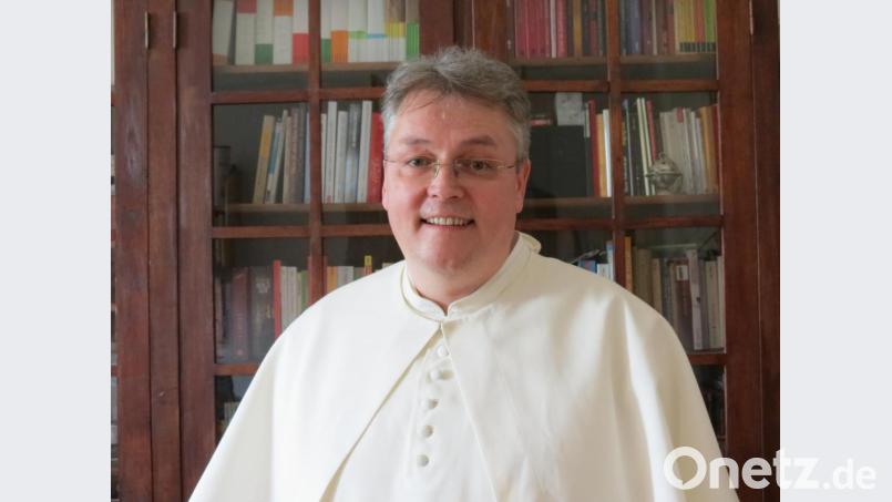 Pater Adrian: "Der Obere in der Abtei ist nur der ‚Erste unter Gleichen‘ und kann durchaus überstimmt werden.Das wäre ja vielleicht auch ein Modell für die katholische Kirche“. Bild: exb