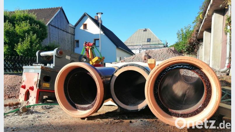 Die Ausgaben für die Straßenbaumaßnahmen in Rottendorf sind auf 1.125.000 Euro angesetzt und bilden damit den zweithöchsten Posten. Dazugerechnet werden, kann noch der Kanalbau in Rottendorf und Inzendorf mit 90.000 Euro. Bild: anv