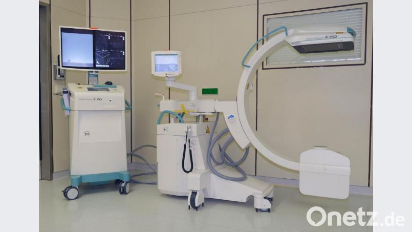 Seit knapp zwei Wochen ist der neue 3D-C-Bogen im Klinikum St. Marien Amberg in Betrieb. Bild: Klinikum/Dietl/exb