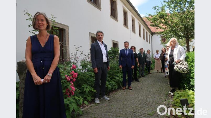 Das sind die Macher des Jubiläumsprogramm &quot;30 Jahre Internationales Keramikmuseum Weiden&quot;. Bild: Kunz