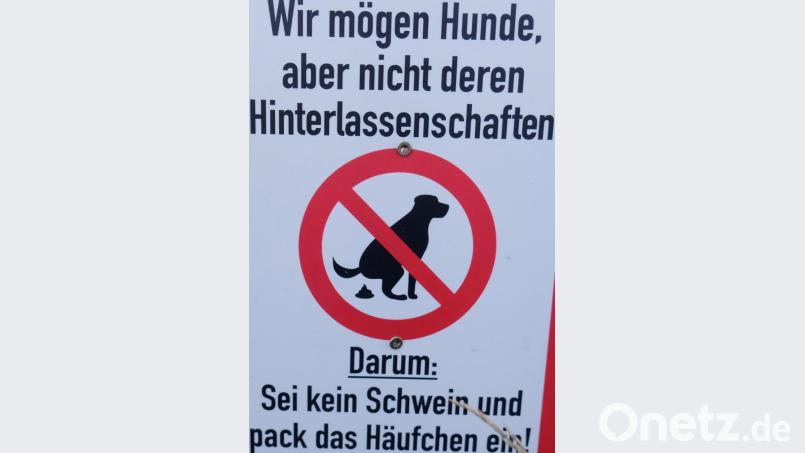 Noch krasser formuliert es ein weiterer Bauer mit diesem Plakat. Bild: do