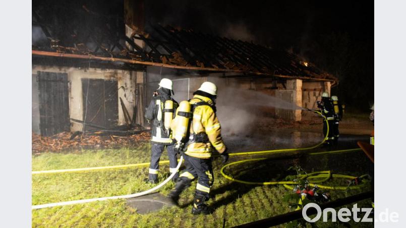Feuerwehreinsatz in Haag bei Ursensollen. Bild: dmra