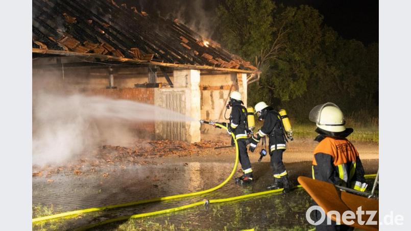 Feuerwehreinsatz in Haag bei Ursensollen. Bild: dmra