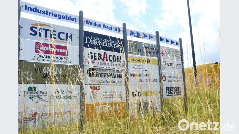 Weidens Wirtschaft wächst im Zehn-Jahres-Vergleich weniger als in den Nachbarlandkreisen. Auch deshalb soll nach dem Gewerbegebiet Weiden-West III das Gebiet West IV weiter forciert werden. Bild: Gabi Schönberger