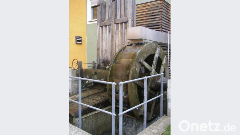 Das Pochwerk, hier eine Archivaufnahme, wird künftig ohne Wasserzufluss aufgestellt, also „trocken“. Bild: Stadtverwaltung Oberviechtach