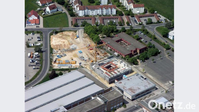 Am kommenden Mittwoch, 22. Juli, feiert Siemens Amberg sein Richtfest für das neue digitale Besucherzentrum. Bild: Georgi