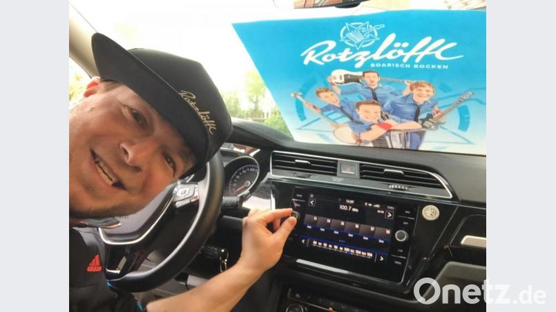 Ein Autokonzert via Funkfrequenz schwebt Christoph Plank als Strategie für die Auftritte der "Rotzlöffl" vor: Die Band würde dann live spielen, die Zuhörer könnten im Auto auf Abstand in Stimmung kommen. Bild: exb/Christoph Plank