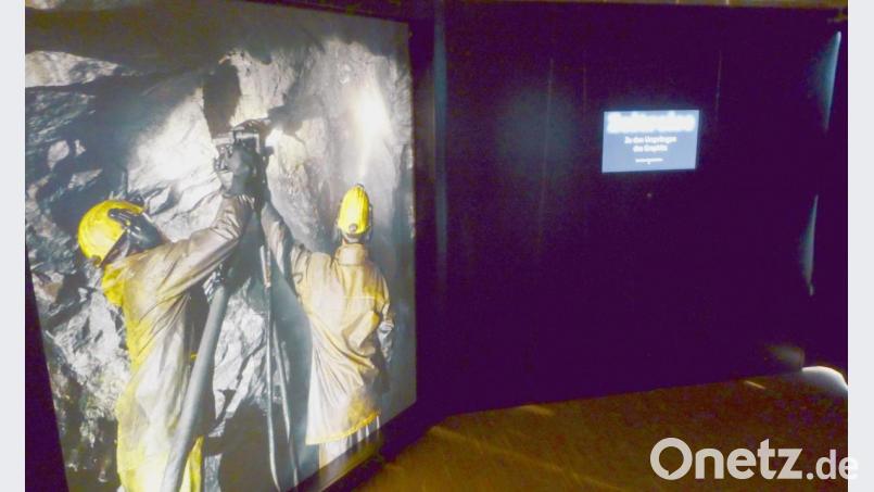 Im Bergwerksstollen. Bild: fsb