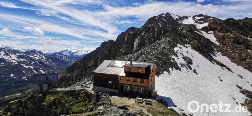 Ausgangspunkt war die Hildesheimer Hütte auf 2899 Höhenmeter. Bild: exb