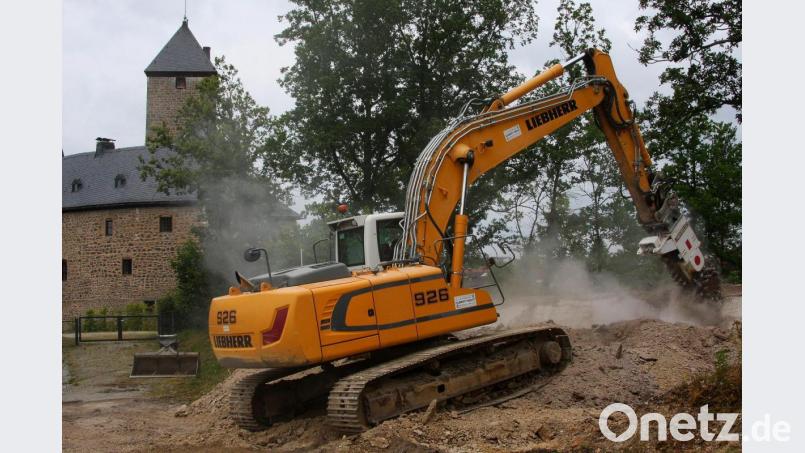 Aktuell ist der Bereich am Burgtor Baustelle. Wie Bürgermeister Matthias Grundler berichtete, entstehen dort neue Sanitärräume. Bild: wro